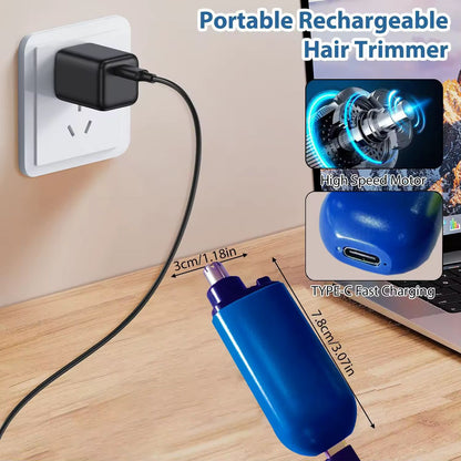 Tondeuse électrique pour le nez, les oreilles et les sourcils, outil de nettoyage électrique pour le rasage, portable et silencieux