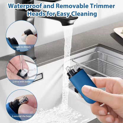 Tondeuse électrique pour le nez, les oreilles et les sourcils, outil de nettoyage électrique pour le rasage, portable et silencieux